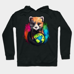 Ferret Earth Day Hoodie